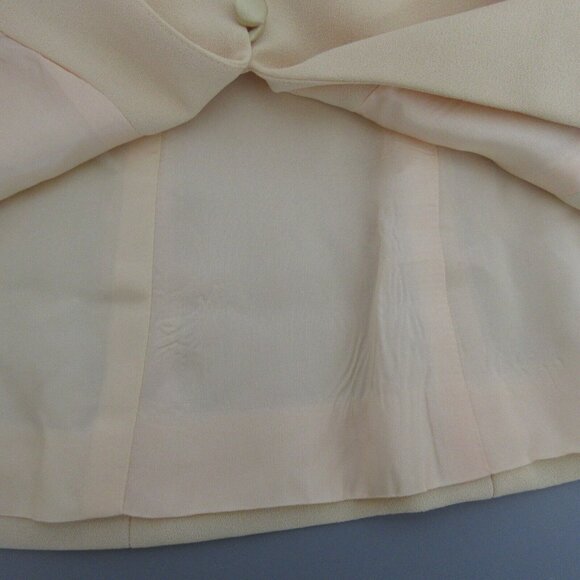 Donna Morgan Maxi Skirt Suit Size 10 Yellow Bead & Sequined Embellished Formal - Picture 6 of 10